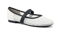 BALLERINA A RETE ZANZA AVORIO